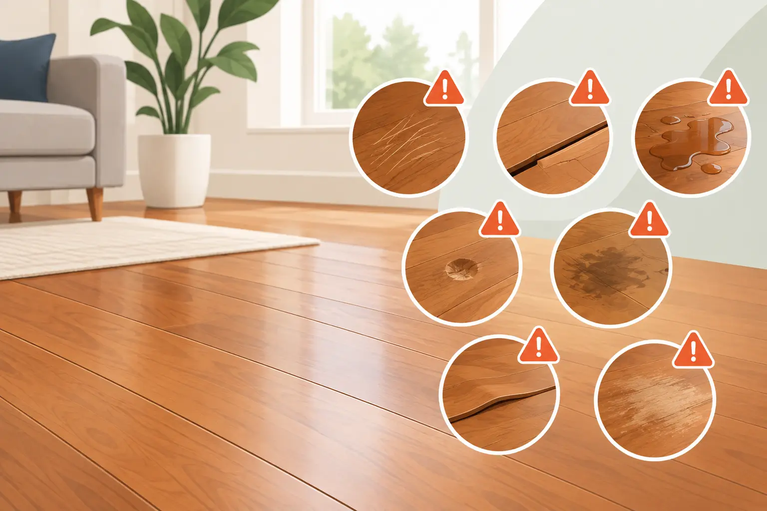 Hardwood Floor Warning Signs to Watch For