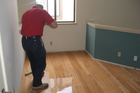Applying finish