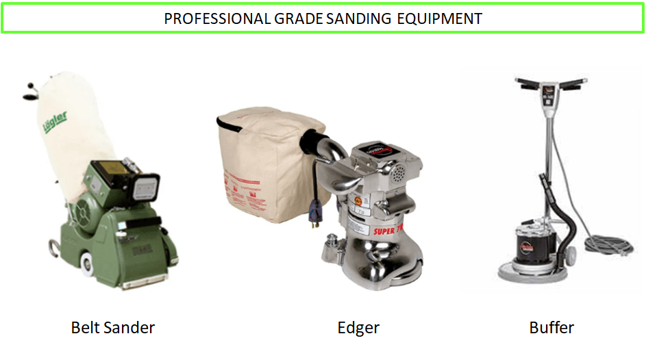 Professional Grade Sanding Equipment National Floors