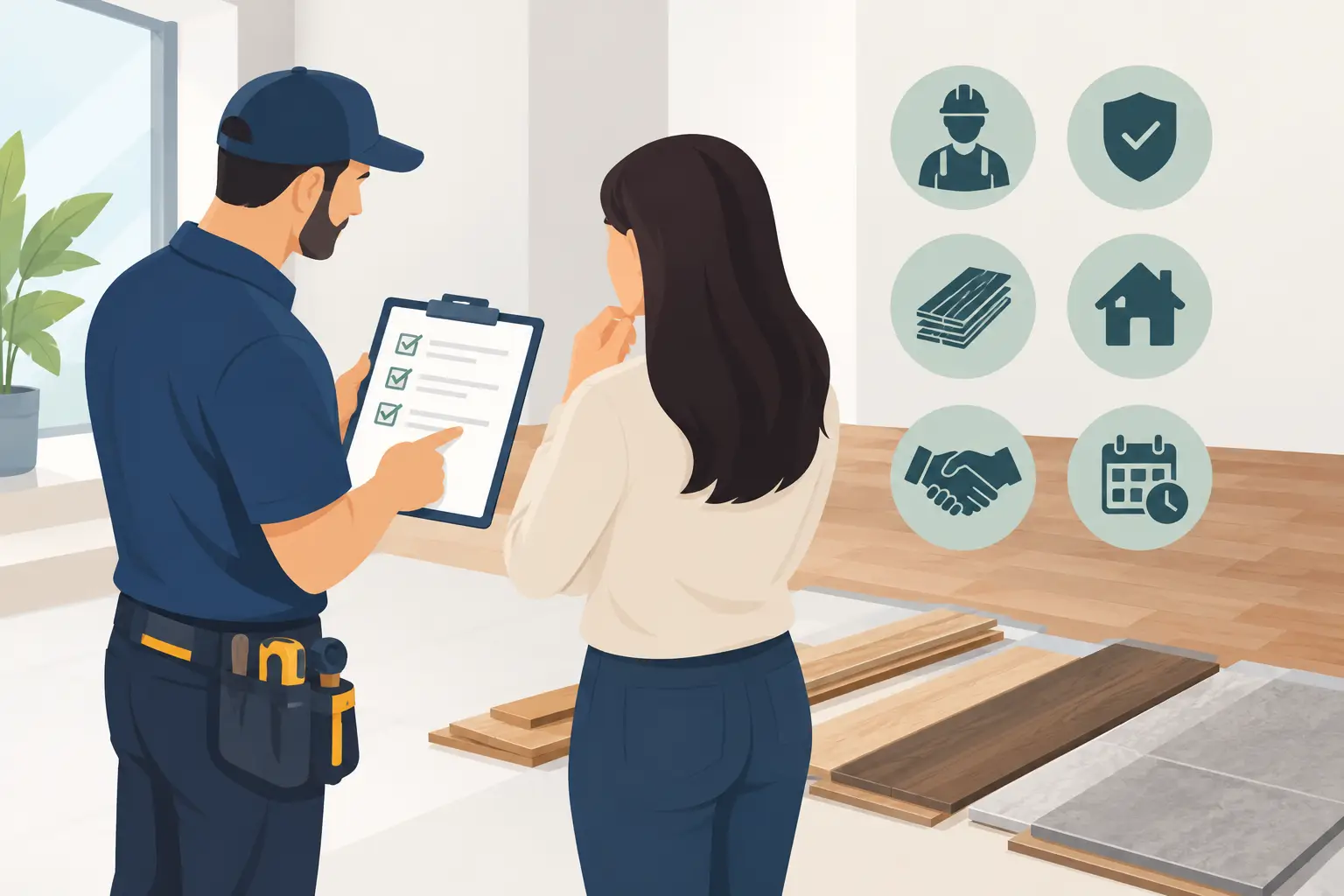 floor contractor checklist National Floors CA