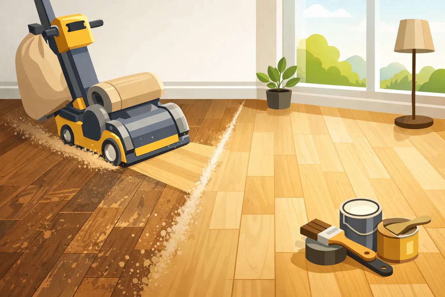 Can You Rent Professional Hardwood Floor Sanders?